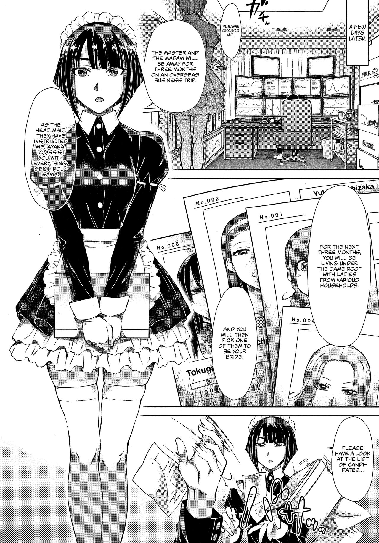 Saikyou Hikikomori Onzoushi no Torokeru Konkatsu Harem | The Top-Tier Hikki Heir's Hubby-Hunting Harem page 10 full