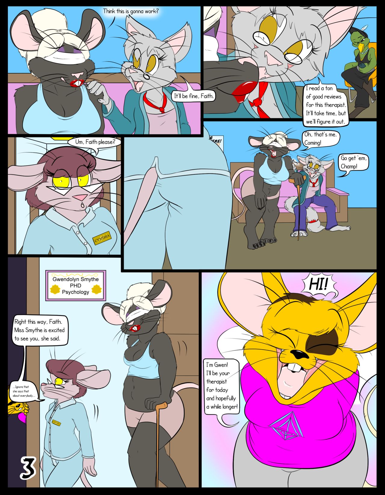Faithfull Relationship Issue 3 page 5 full
