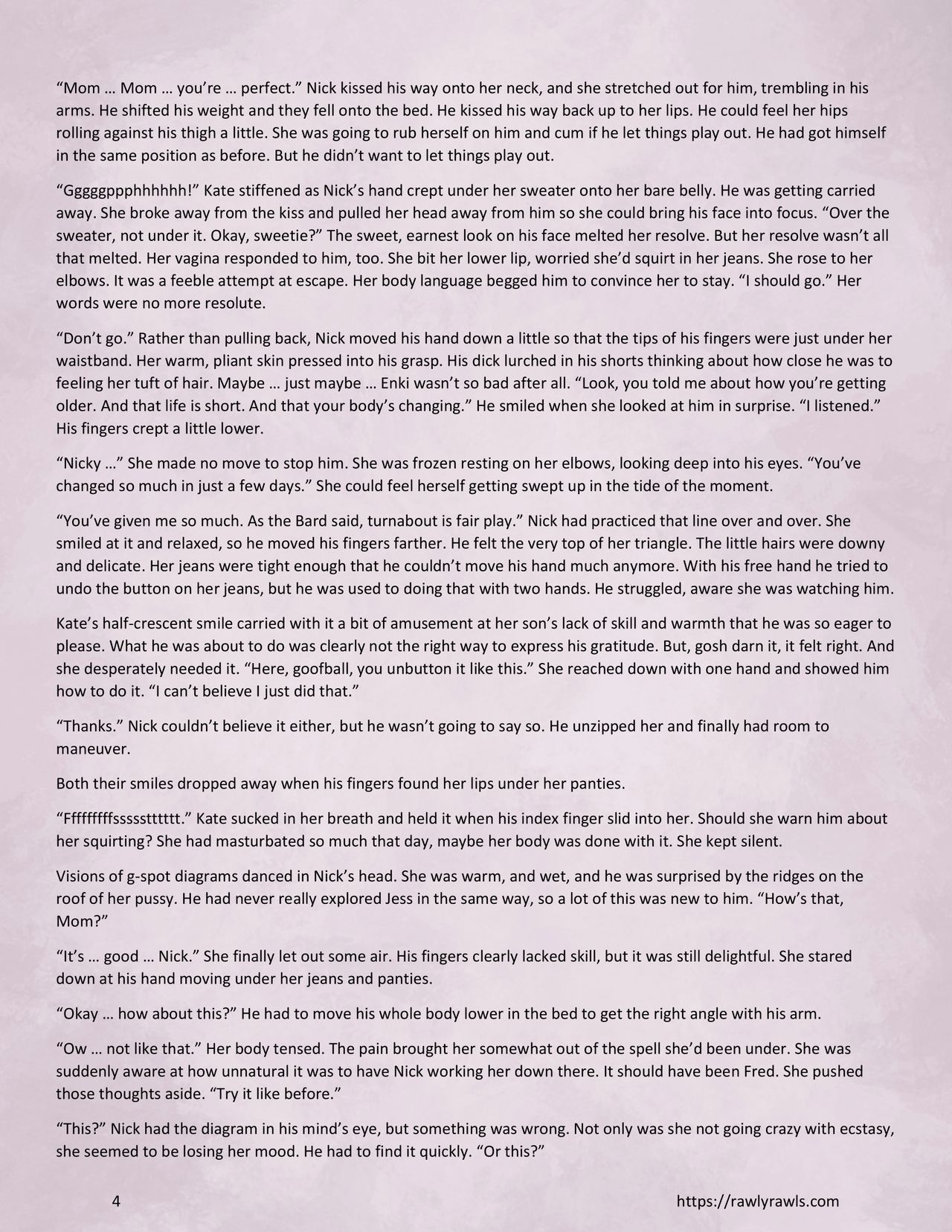 Enki's Puzzle Chapter 6: Rawly Rawls Fiction page 4 full