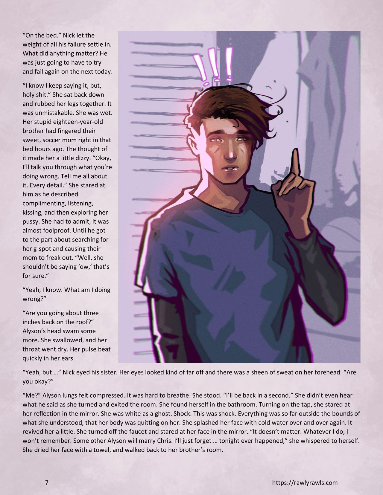 Enki's Puzzle Chapter 6: Rawly Rawls Fiction page 7 full
