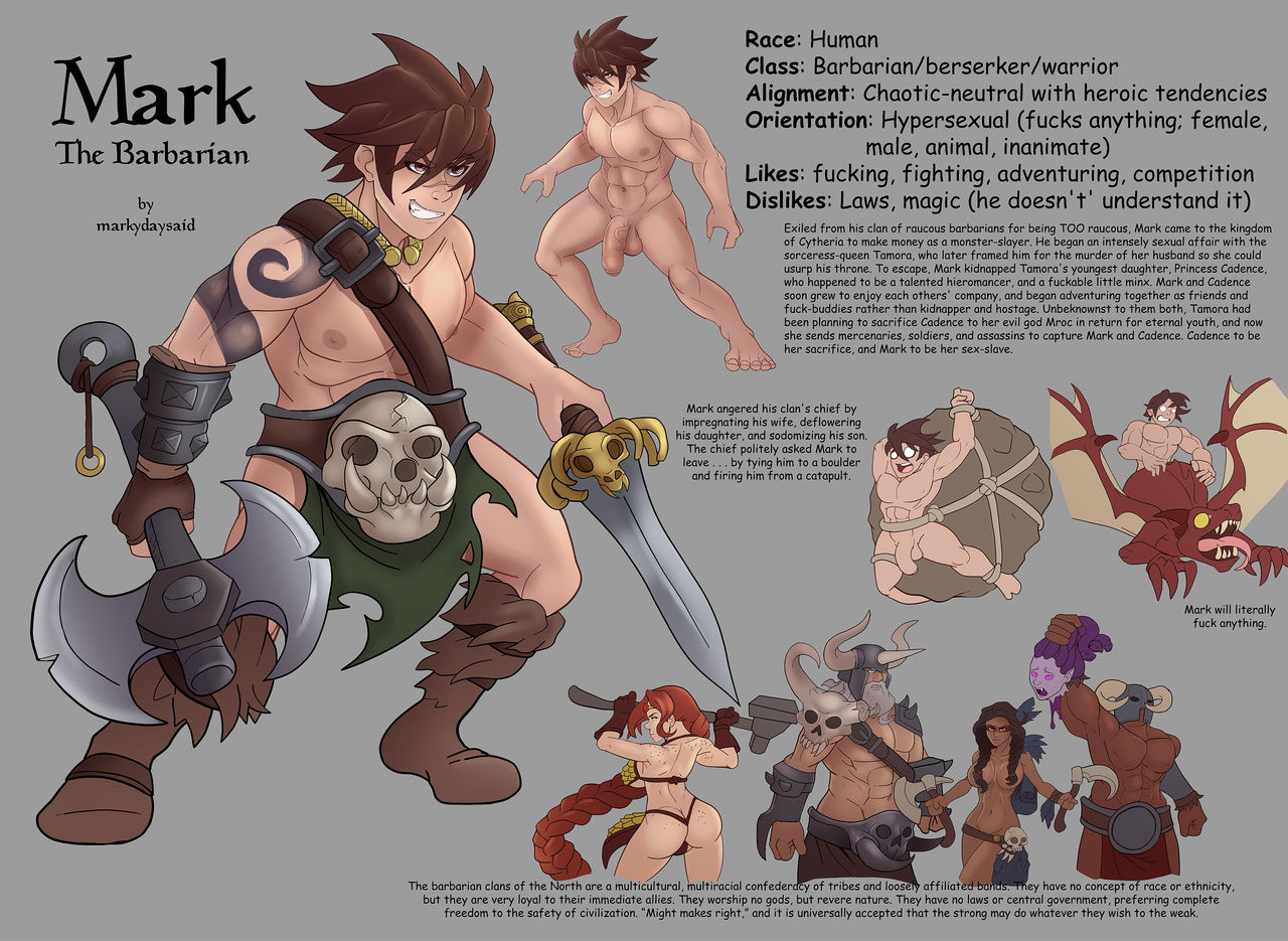 Mark The Barbarian Dwarf page 2 full