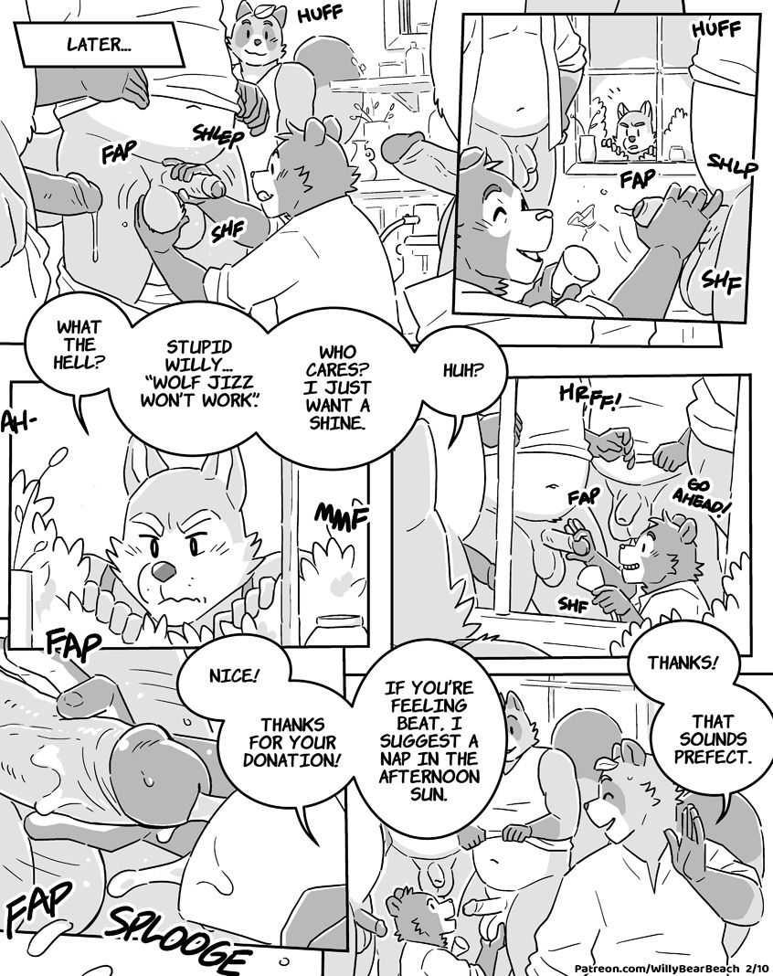 Willy the Alchemist in Tanuki Trickster page 2 full