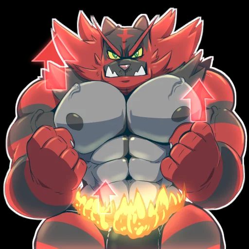 Incineroar Telegram Stickers page 10 full