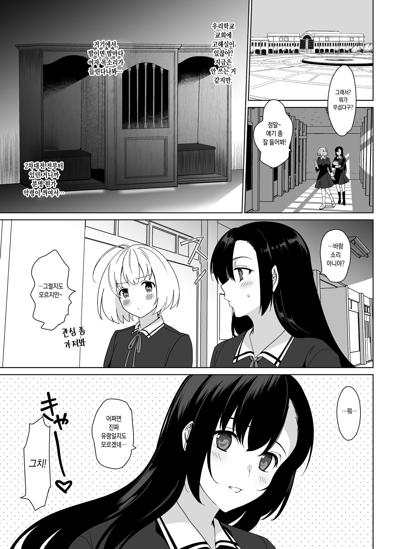 Shirayuri Shimai Kouryaku 3 | 시라유리 자매 공략 3 page 3 full