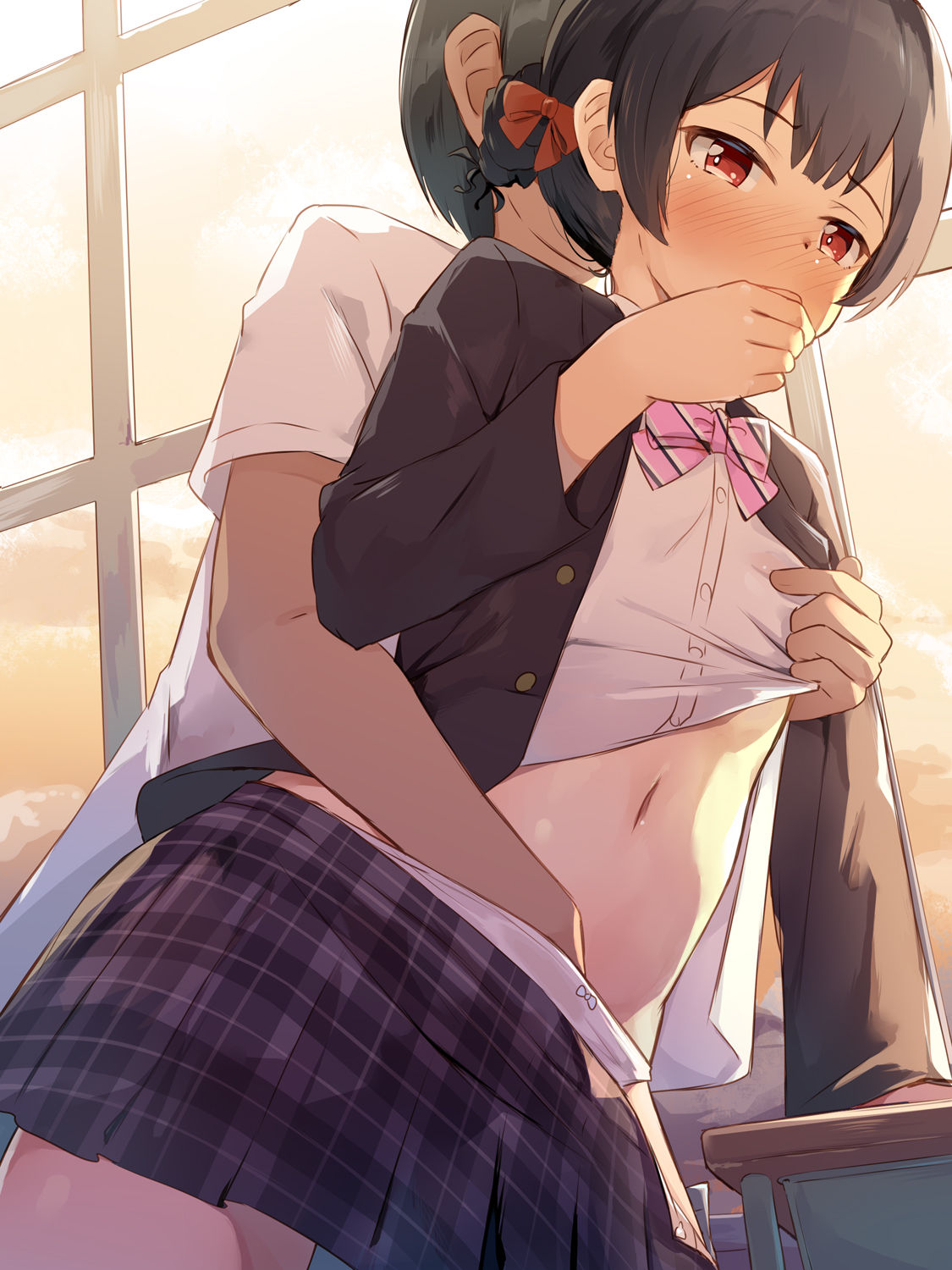 Morino Rinze-san mitai na Idol demo, Gakkou de Class ga Issho da to Nakayoku Nareru!! page 1 full
