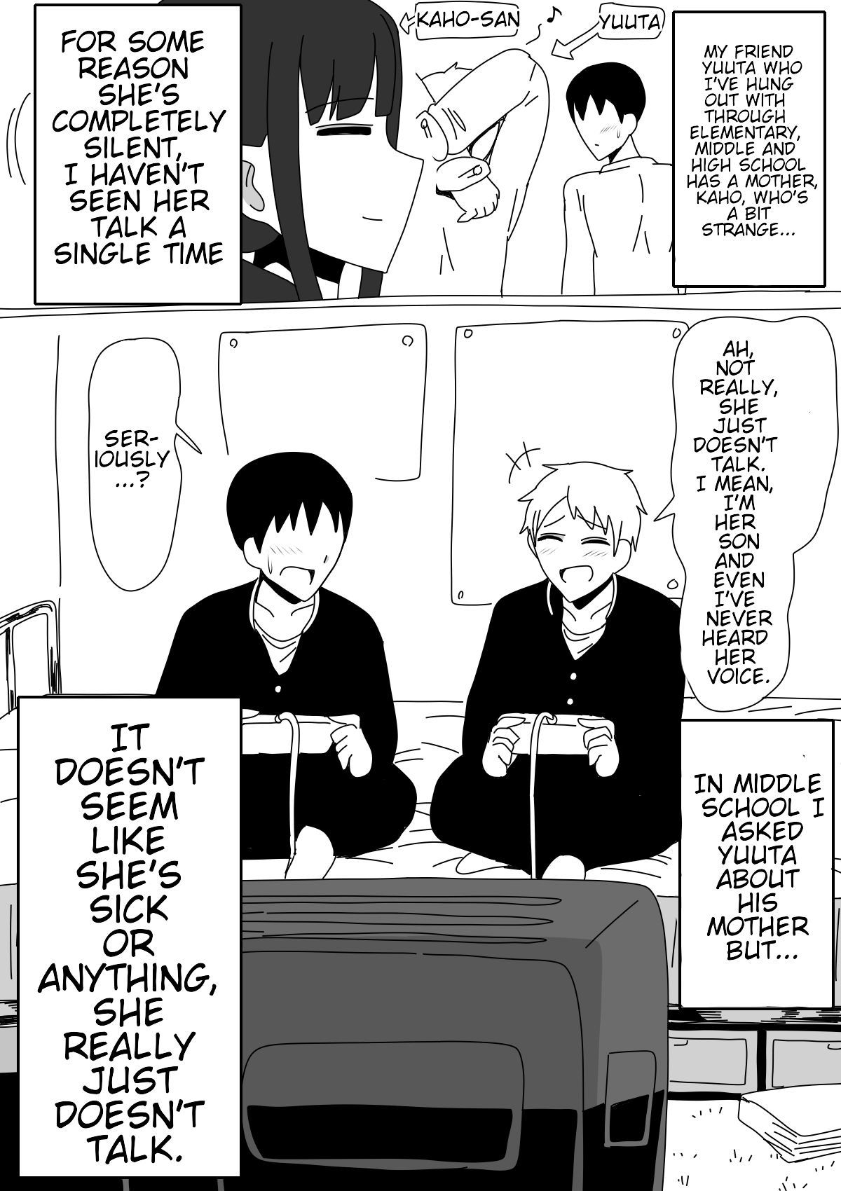 Tomodachi no Okaa-san wa Mukuchi page 3 full