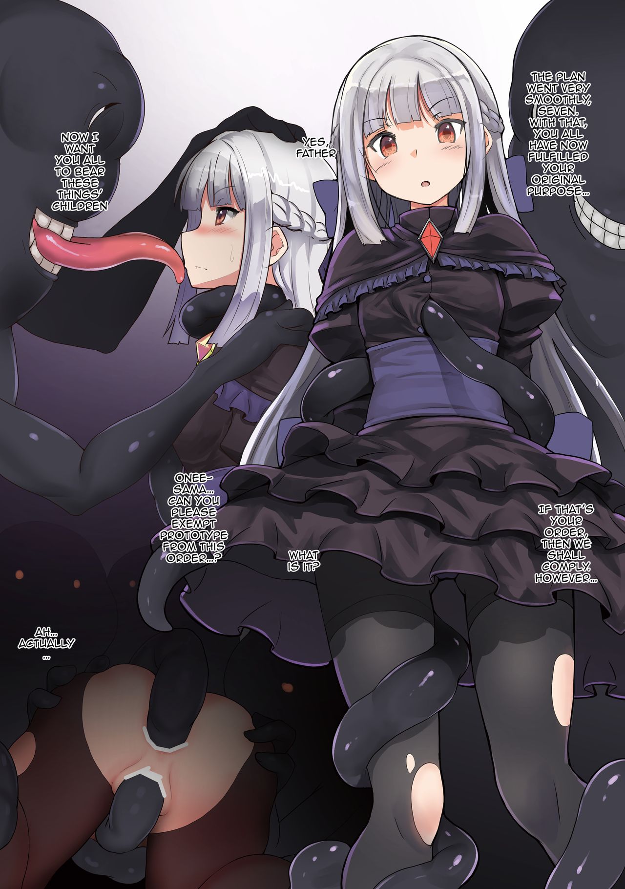 Meikyuu sekai no mamono tsukai Bad End EXTRA | Getting Used By Labyrinth World's Monsters - Bad End EXTRA page 2 full