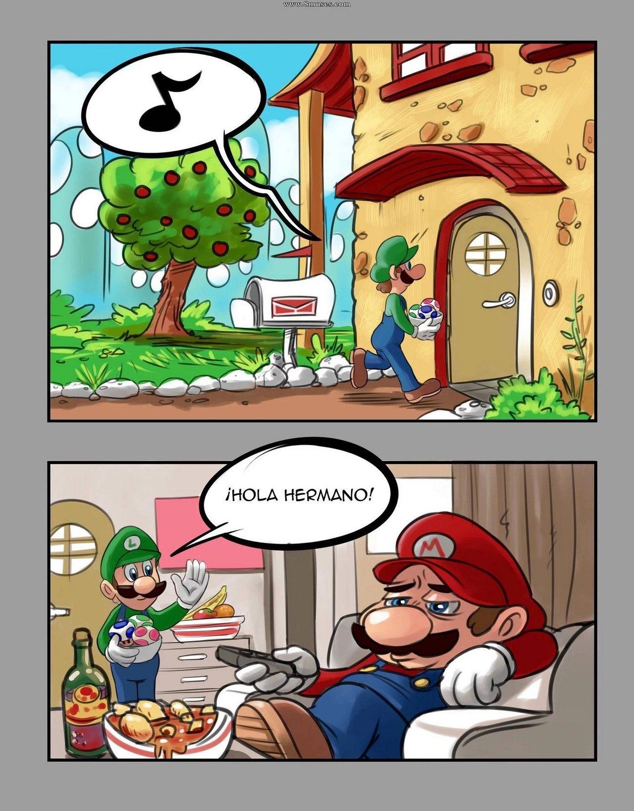 Super Mario - 50 Shades of Bros page 2 full