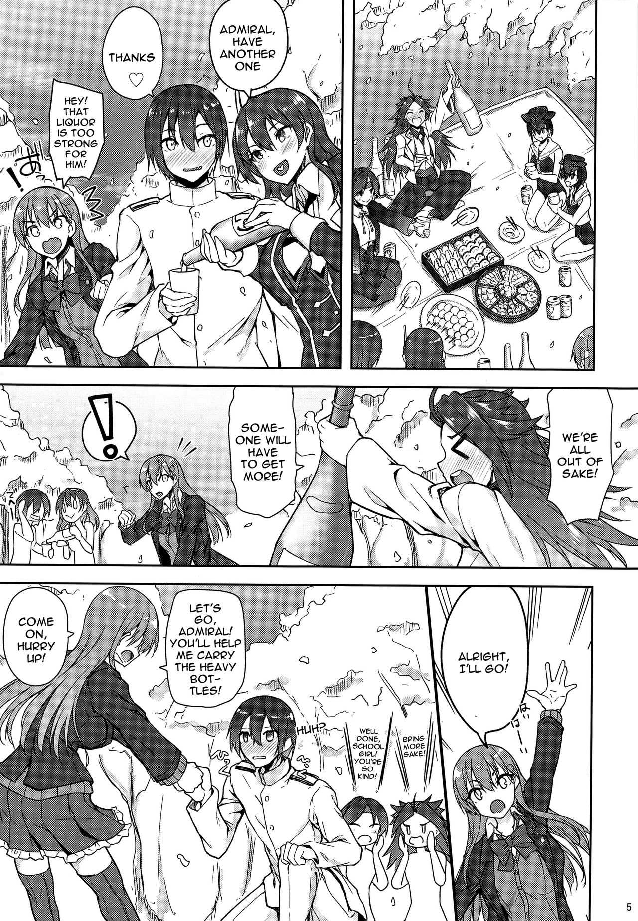 Teitoku wa Hana yori Dango jan | The Admiral Prefers Function Over Aesthetics Right? page 4 full
