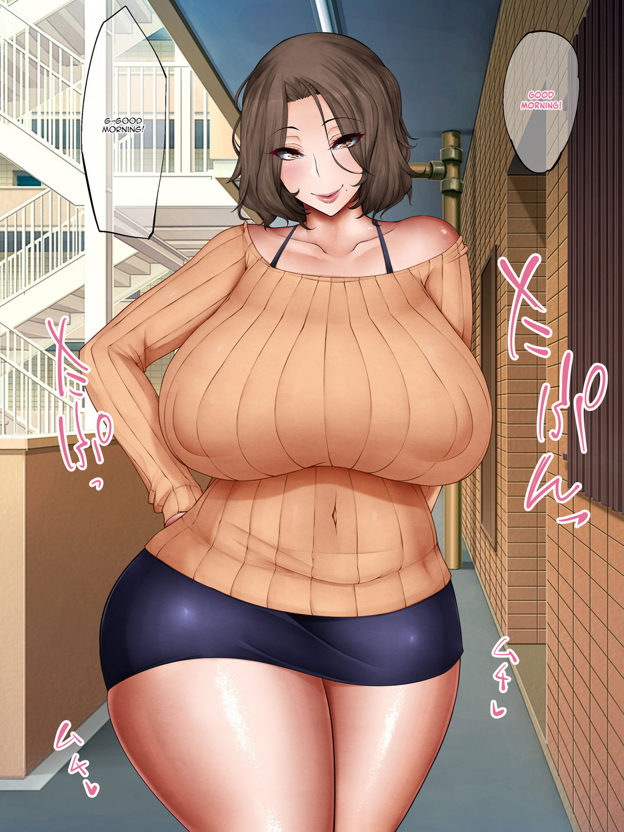 Tonari ni Sunderu Eroi Koubi Body no Keisanpu Oba-san to Aka-chan Tsukutte Mita | I Decided to Make Babies With the Mom With the Hot Body Who Lives Next Door page 5 full