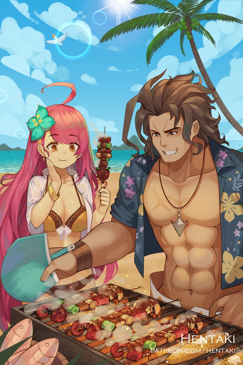 Summer Beach BBQ ~ Chicken Wings, Oh My Love ~ page 7 full