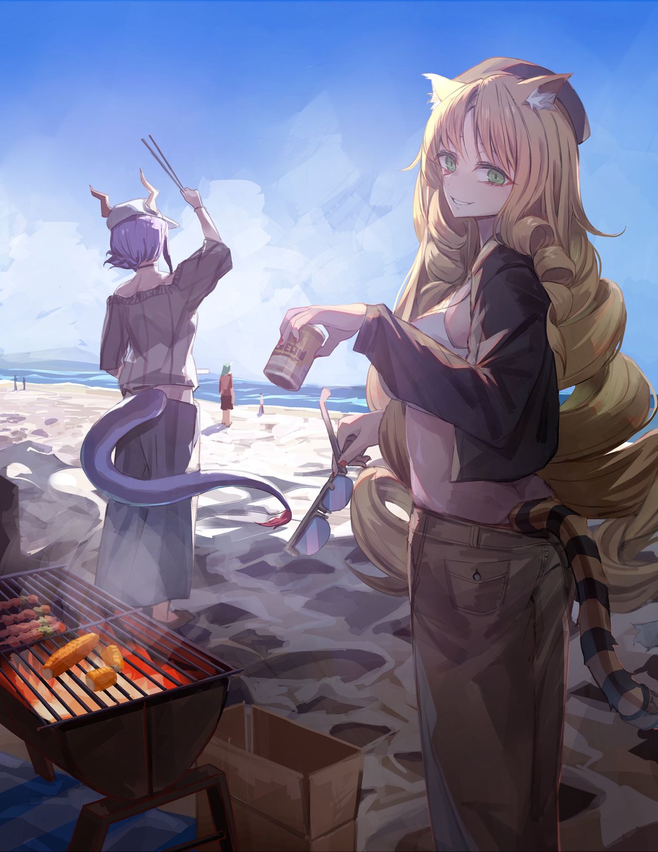 Summer Beach BBQ ~ Chicken Wings, Oh My Love ~ page 8 full