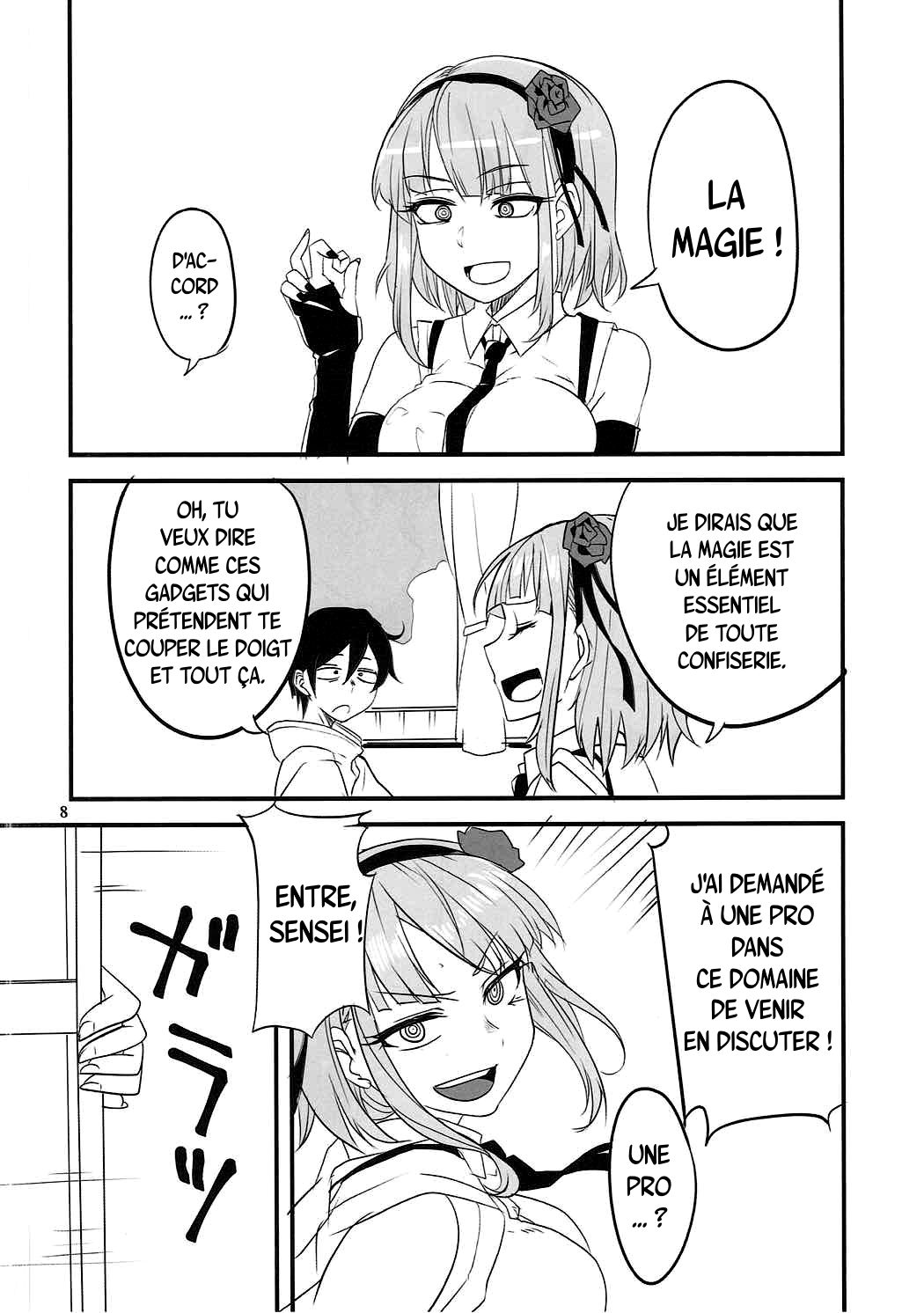 Dagashi Chichi VS Tekoki Senpai page 5 full