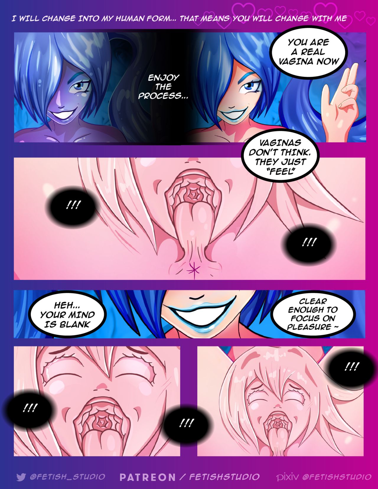 Commission - Vore Absorption 丸呑み page 7 full