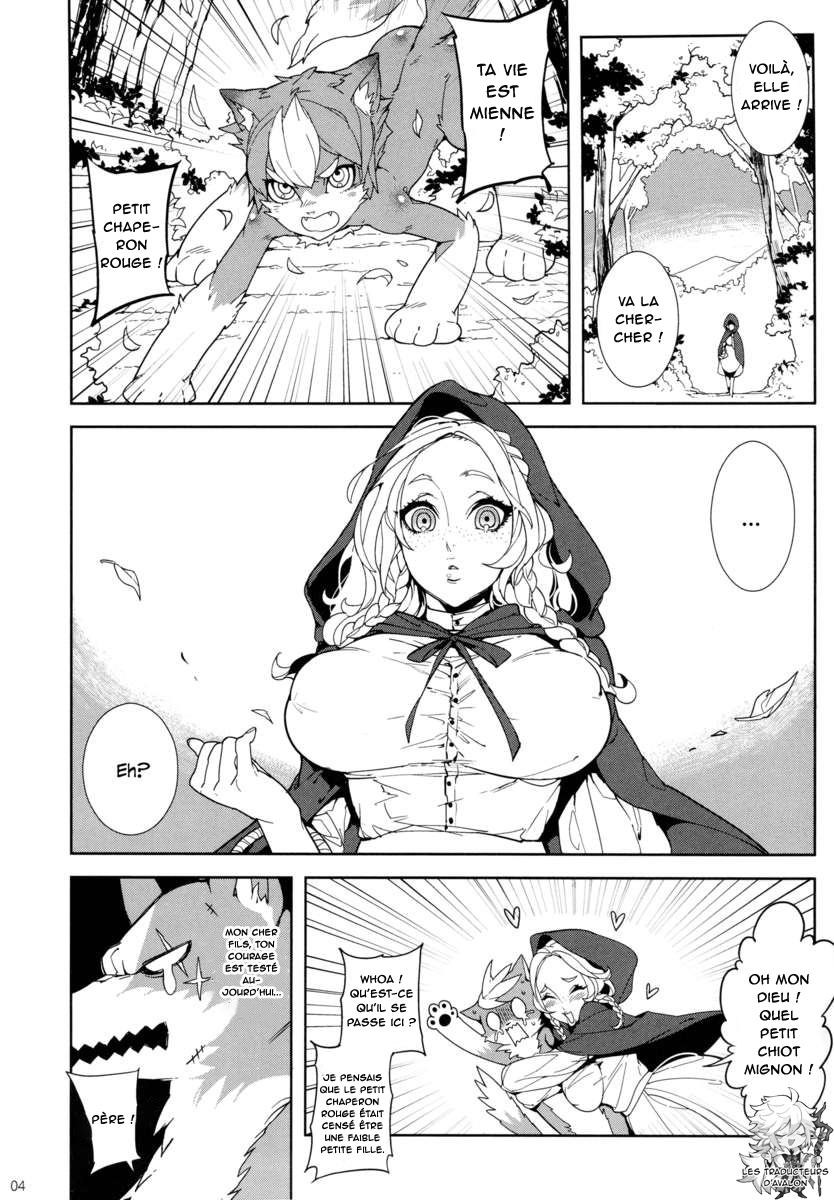 Dounen Hakai ~Ookina Akazukin &amp; Chiisaki Ookami~ - Big Red Riding Hood and the little wolf. | Destruction d’enfance ~ Le grand Chaperon rouge et le petit loup page 5 full