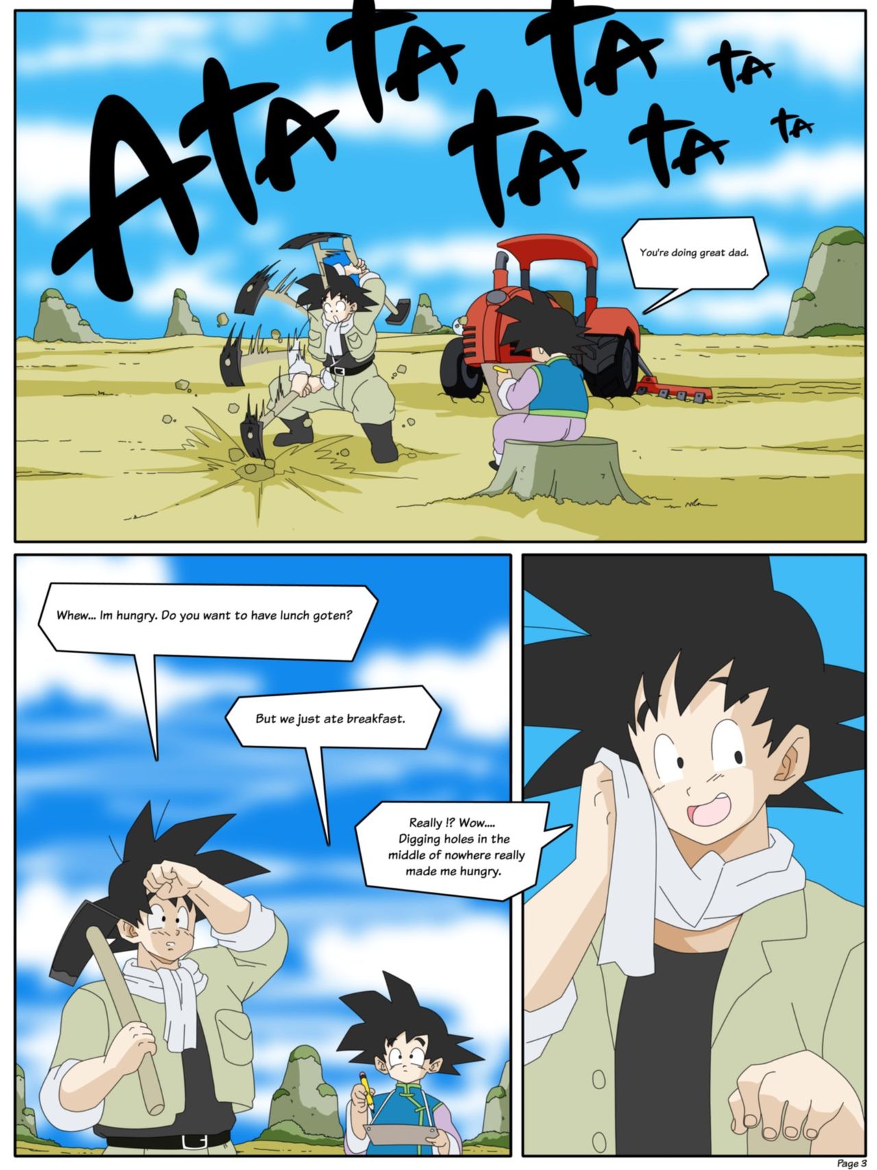 Dragon Ball Yamete – Zamasu’s Ambition  - english page 5 full