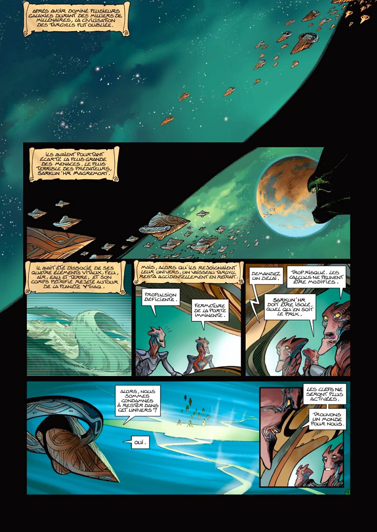 Les Naufrages d'Ythaq - T17 - La Grotte des Faces page 5 full