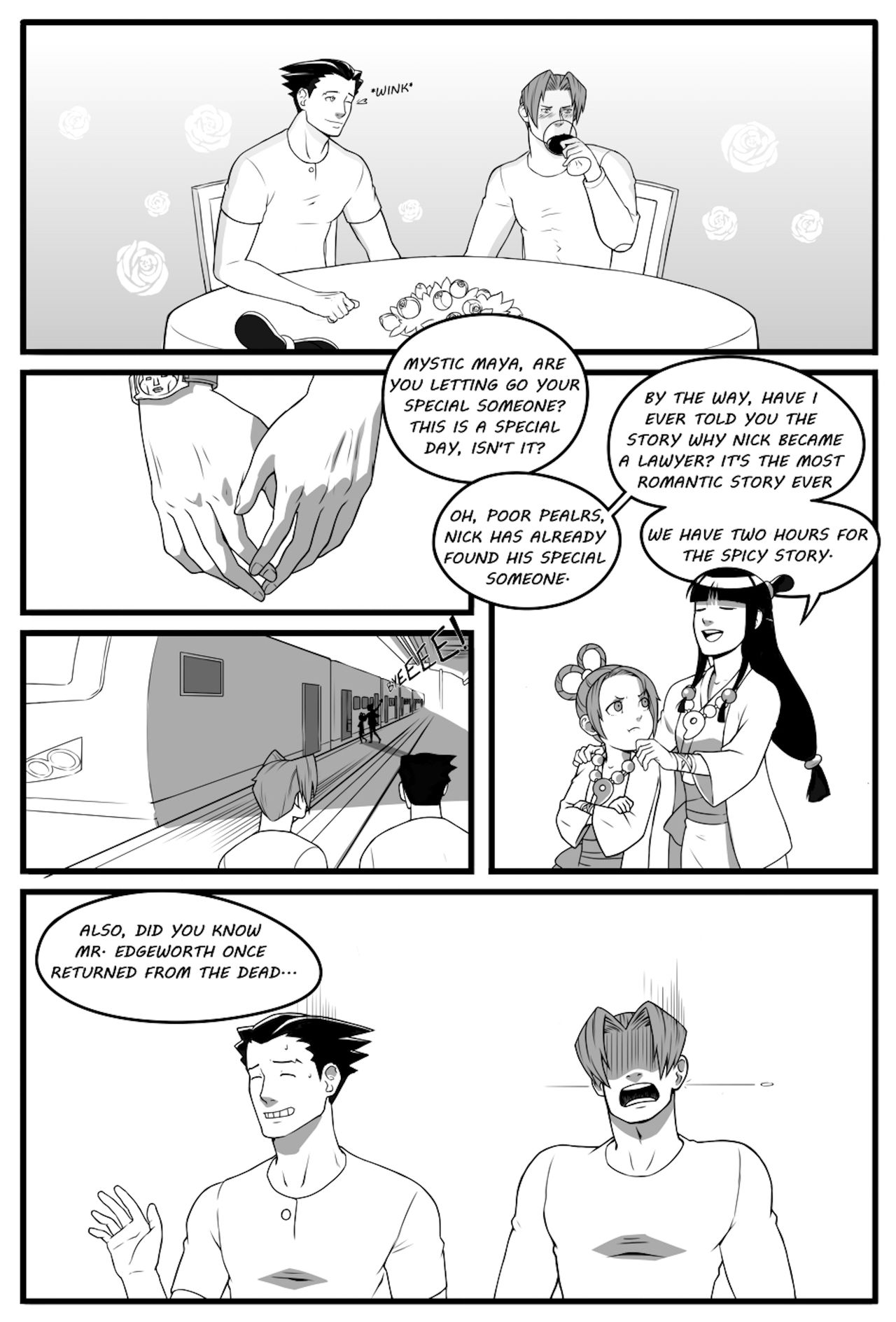 Ace Attorney: We've been doing this tango for years - Lupin Barnabi page 3 full