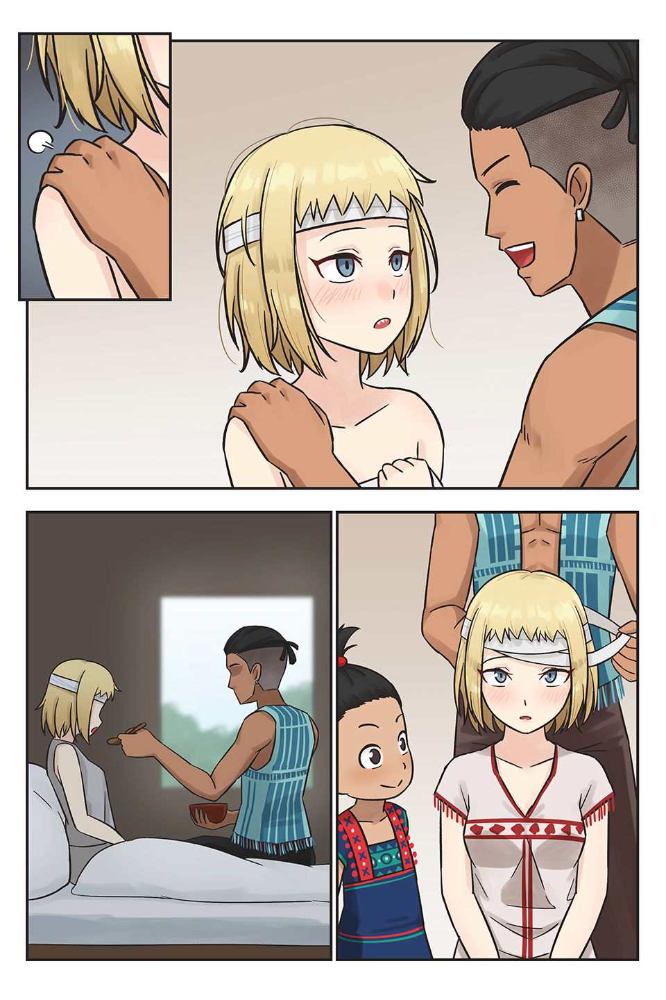 Rowan the Red Hair: Sharky Story page 4 full