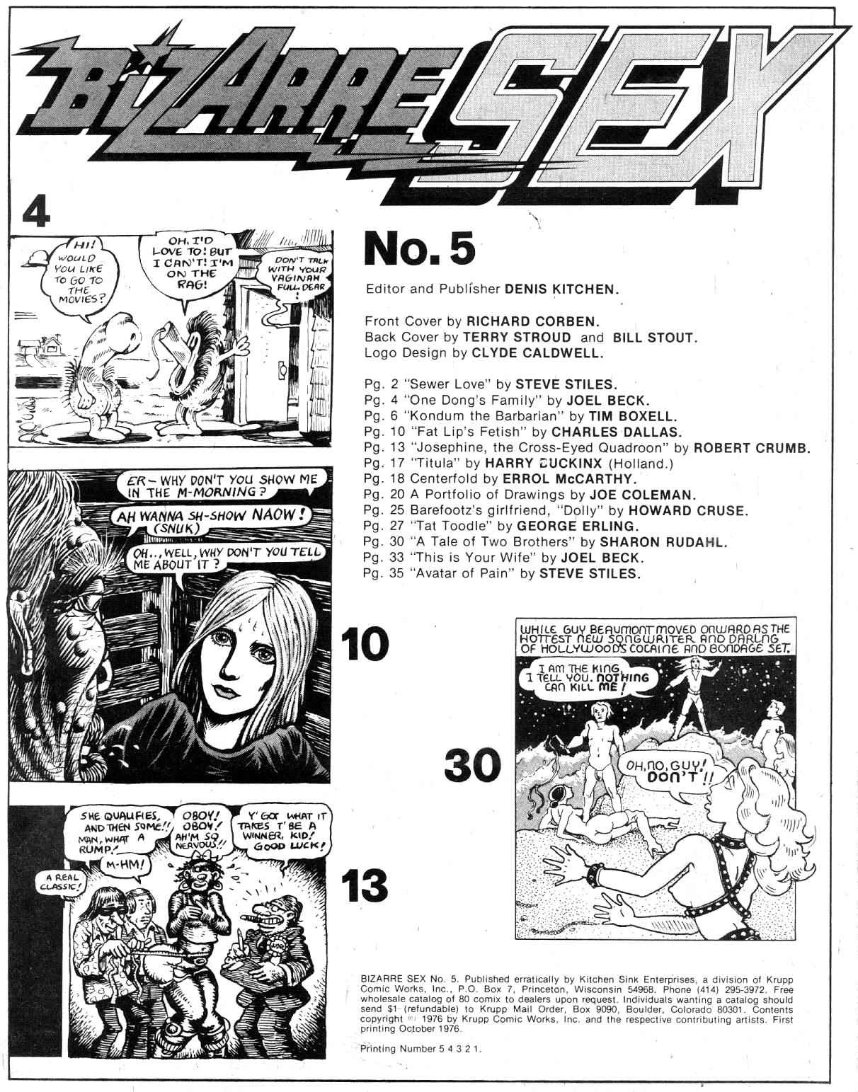 Bizarre Sex No. 5 page 3 full