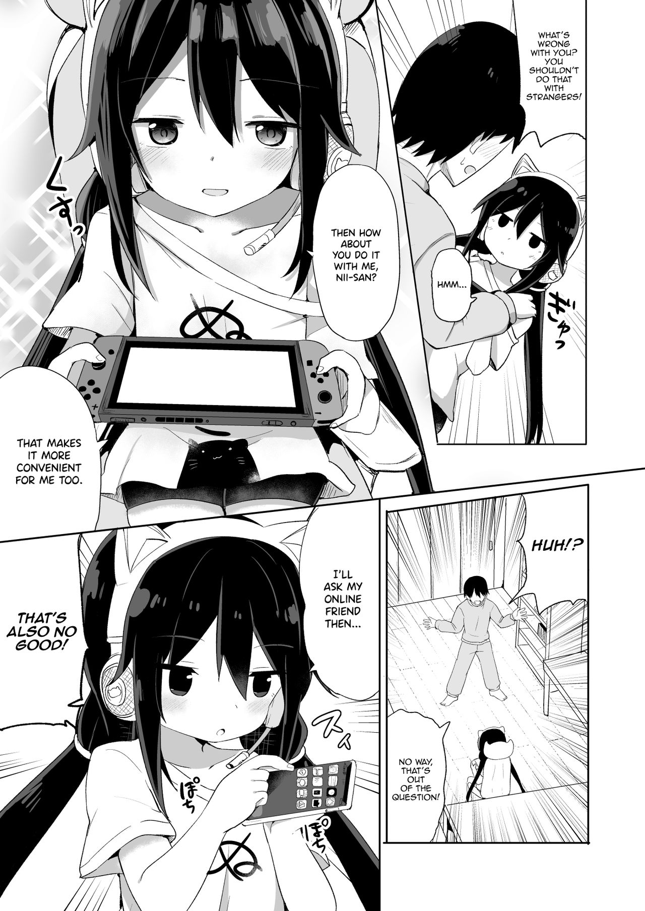 Downer-kei Gamer Otouto ga Nii-san Sukisuki Imouto Succubus ni Naru made | From a Downer Gamer Little Brother♂ to a Little Sister♀ Succubus Who Loves Nii-san page 5 full