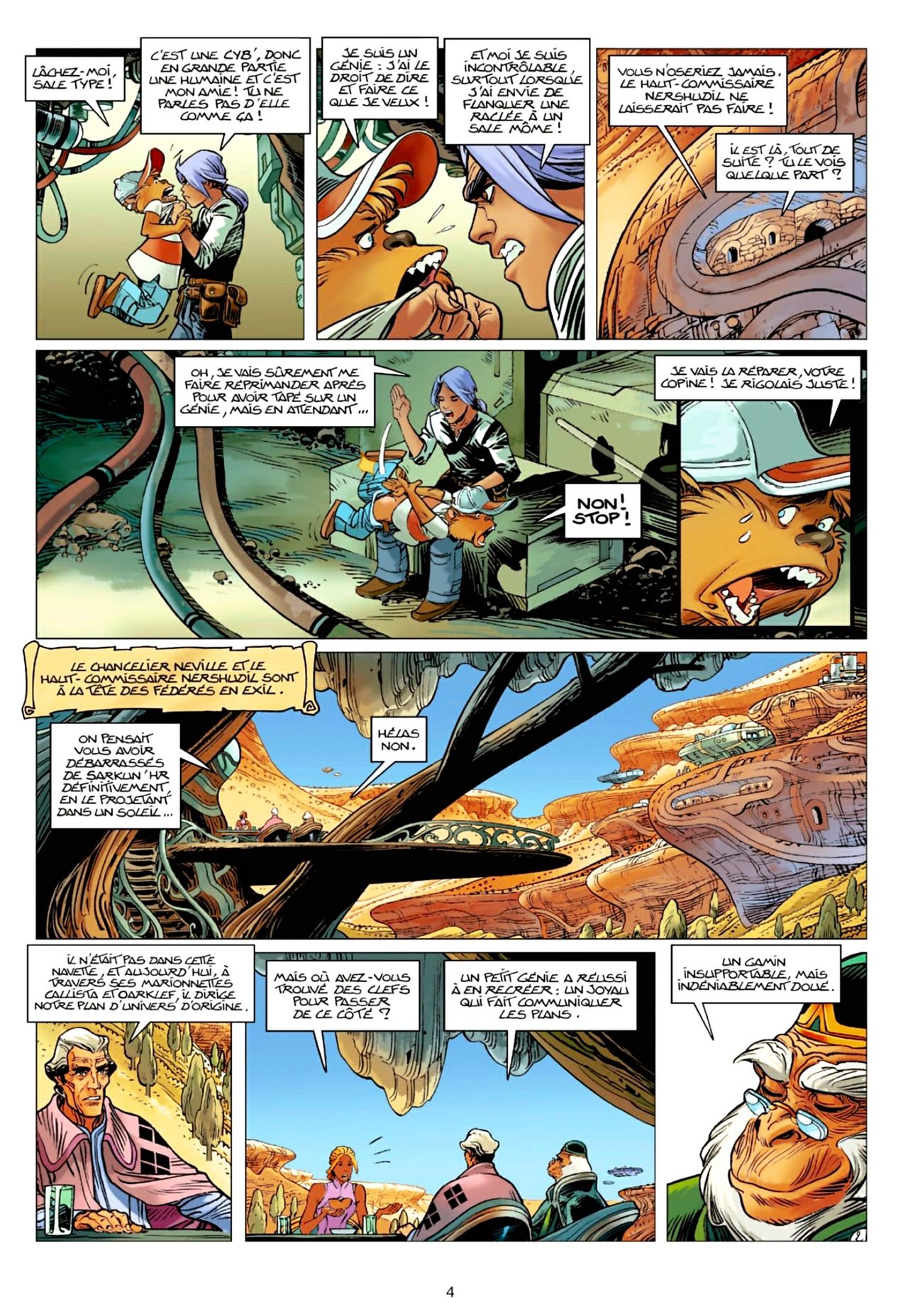Les Naufrages d'Ythaq - T16 - Les Assiégés de Glèbe page 6 full
