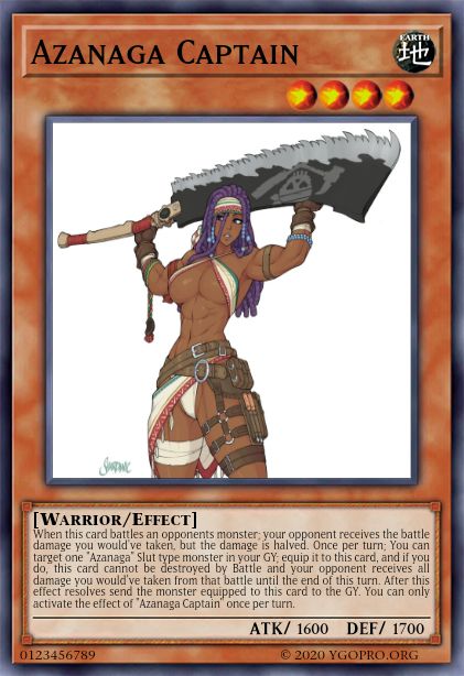 Yu-Gi-Oh Hentai Cards - Azanaga Archetype page 5 full
