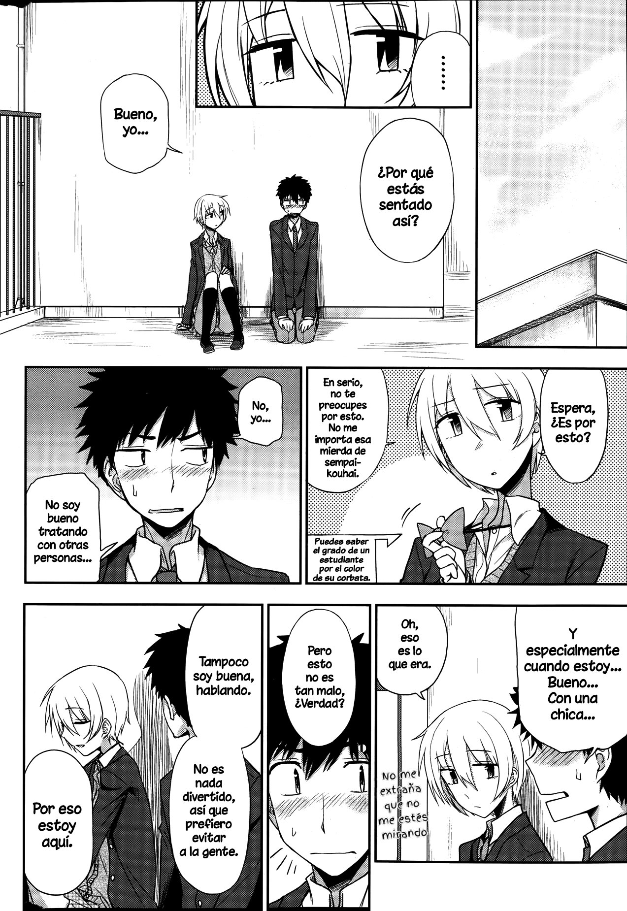 Okujou School Date | Rooftop School Date page 6 full