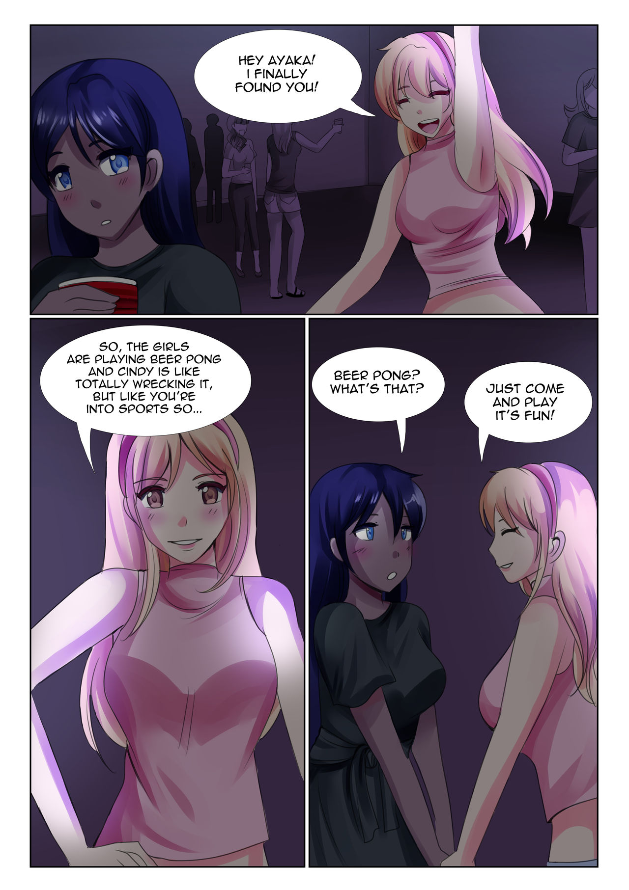 Kinky Kawaii Club Beer Pong page 2 full