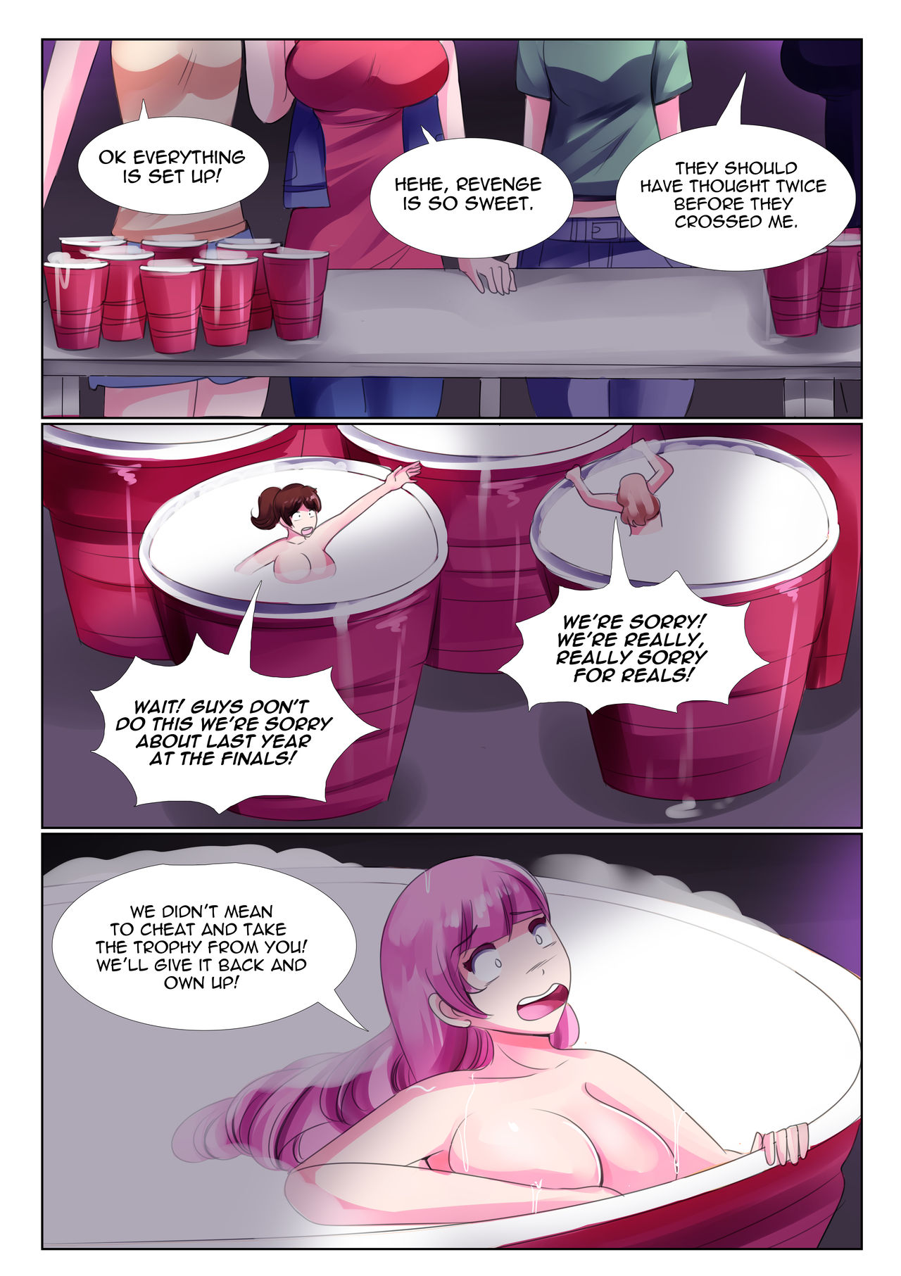 Kinky Kawaii Club Beer Pong page 3 full