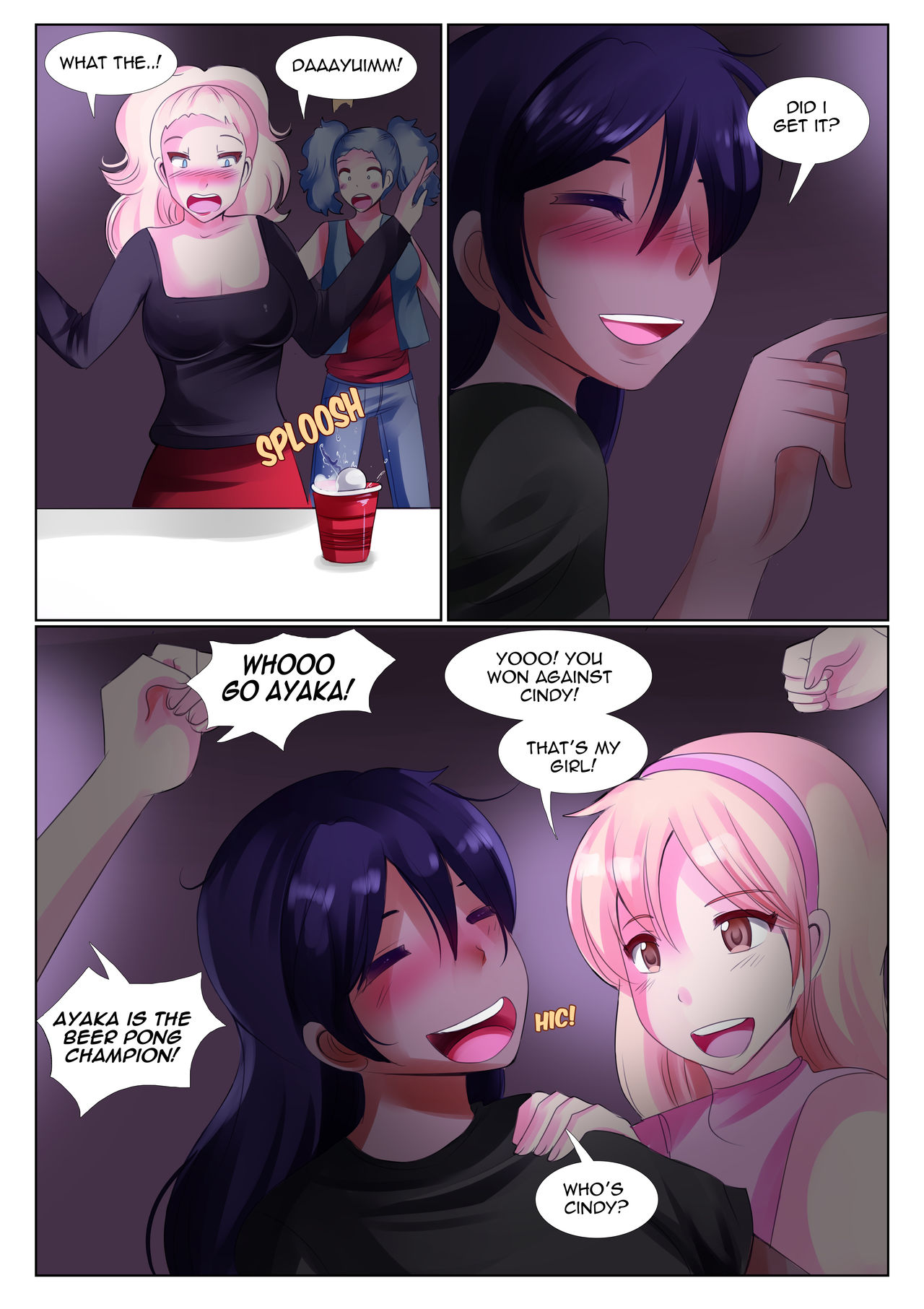 Kinky Kawaii Club Beer Pong page 8 full