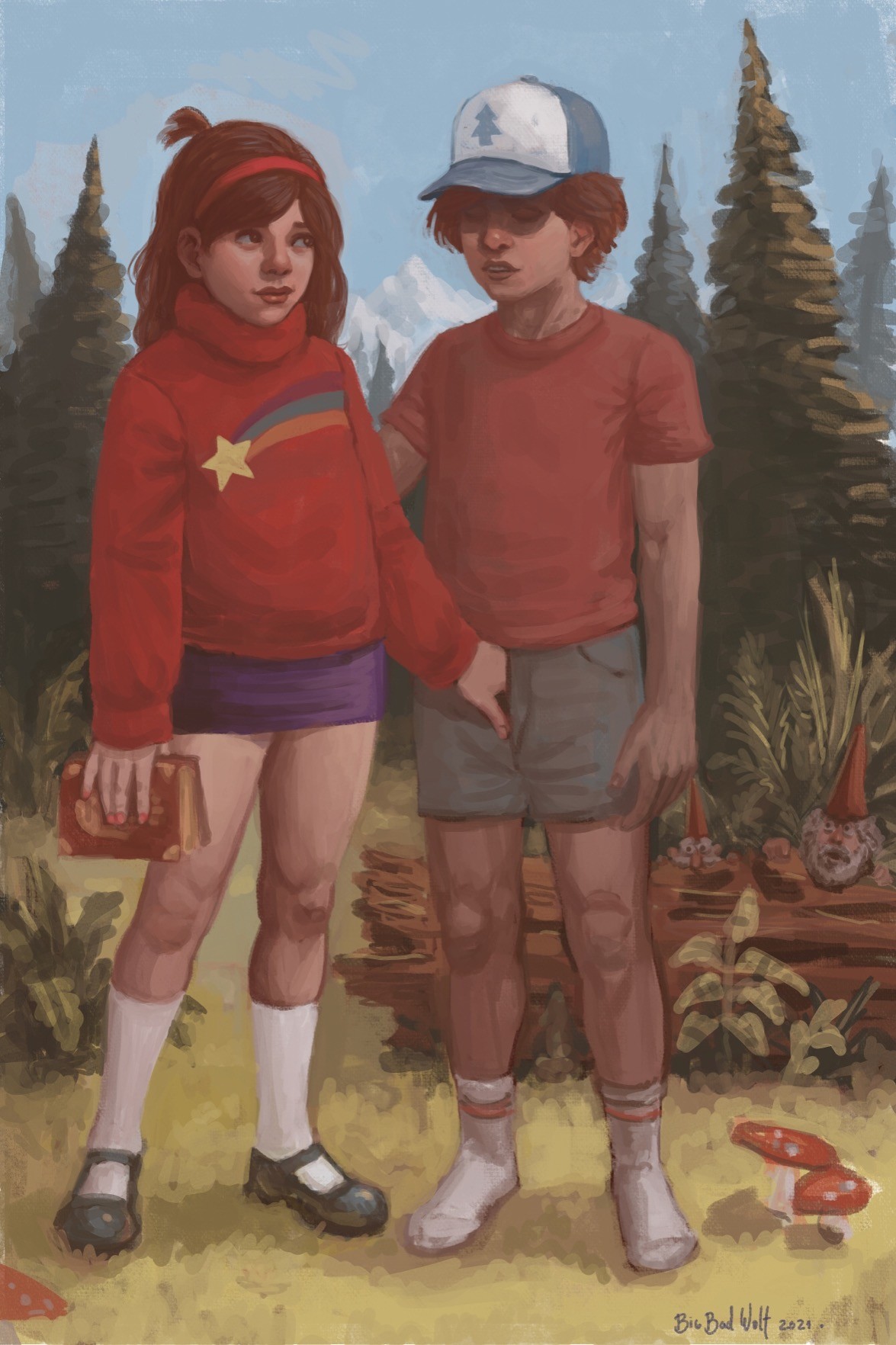 - Gravity Falls - Dipper x Mabel Set page 1 full