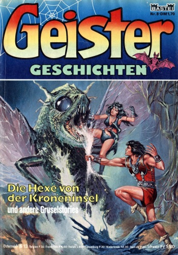 Manos - Der Dämonenjäger - Geister Geschichten 8 cover
