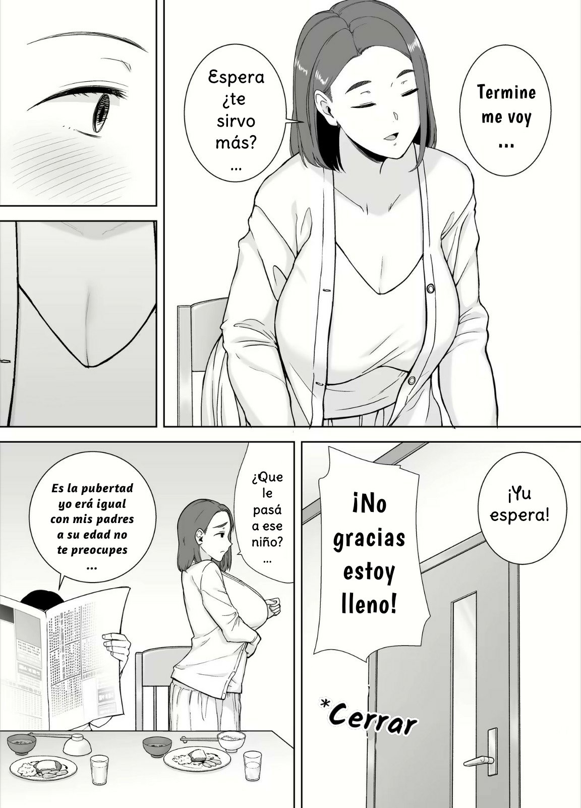Boku no Kaa-san de, Boku no Suki na Hito. | Mi Madre y Mi Amante page 4 full