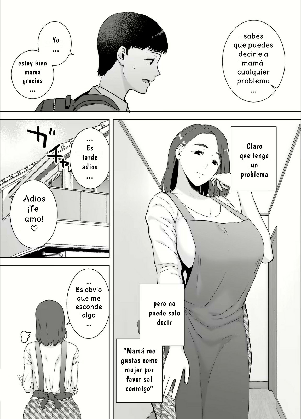 Boku no Kaa-san de, Boku no Suki na Hito. | Mi Madre y Mi Amante page 9 full