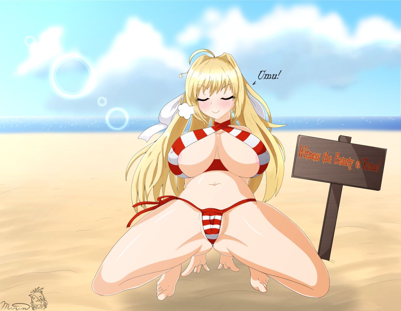 Nero's summer show! ヾノ page 1 full