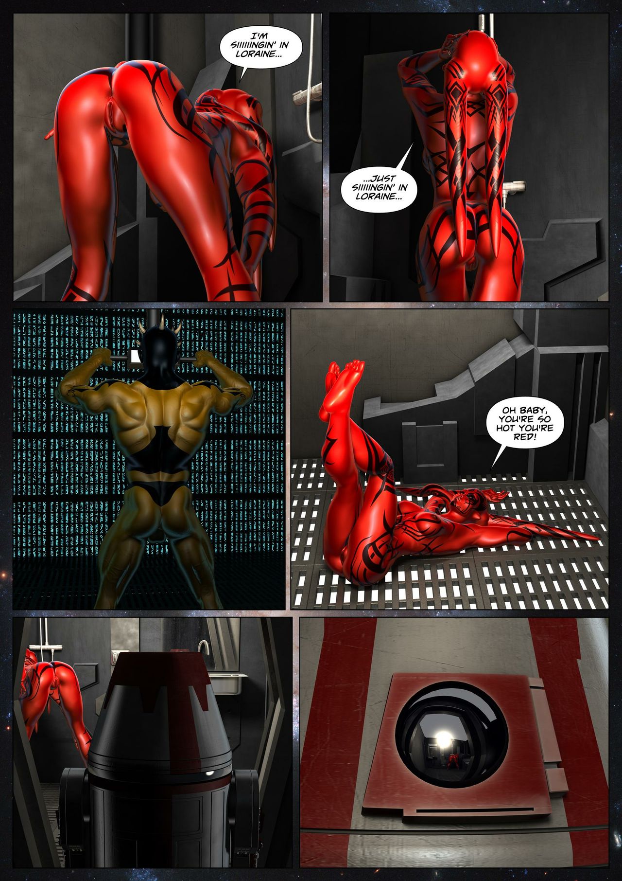 Penny Lustfuls 8: Savage Dreams page 6 full