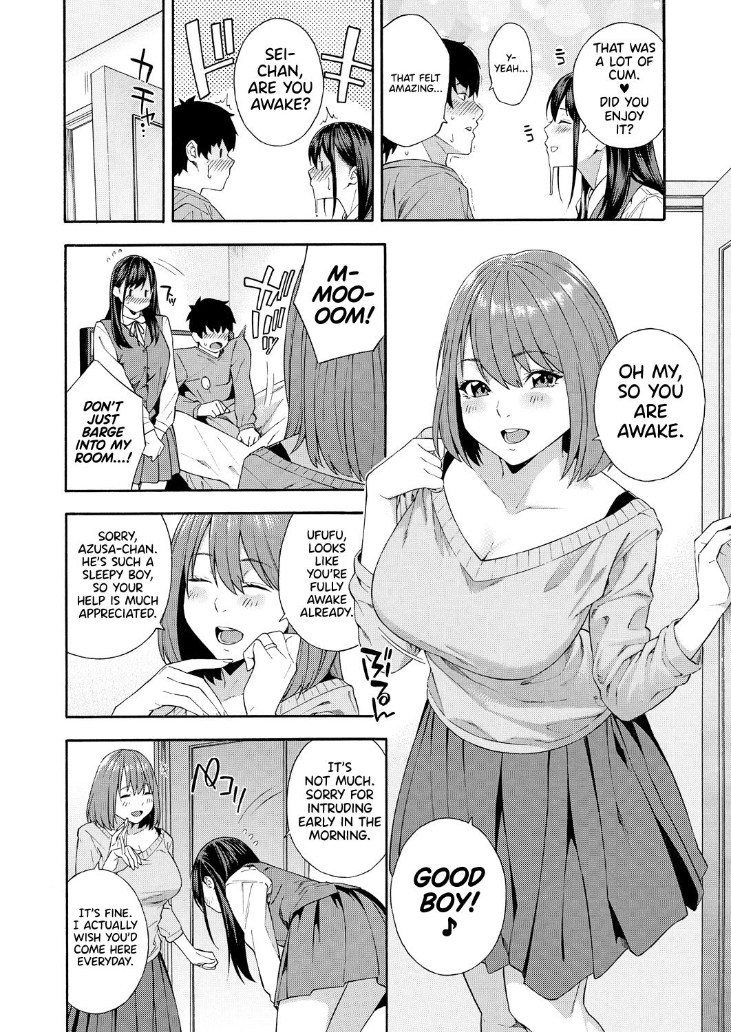 Fellatio Kenkyuubu | Blowjob Research Club Ch. 2 page 6 full