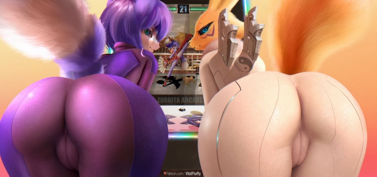 Krystal &amp; Renamon ArcadeMachine page 2 full
