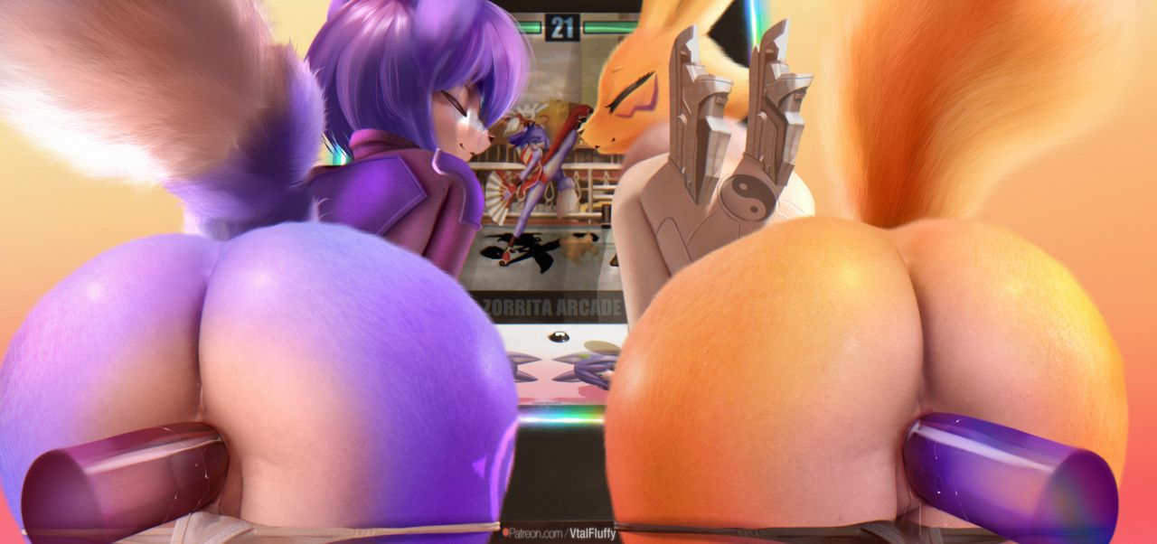 Krystal &amp; Renamon ArcadeMachine page 6 full