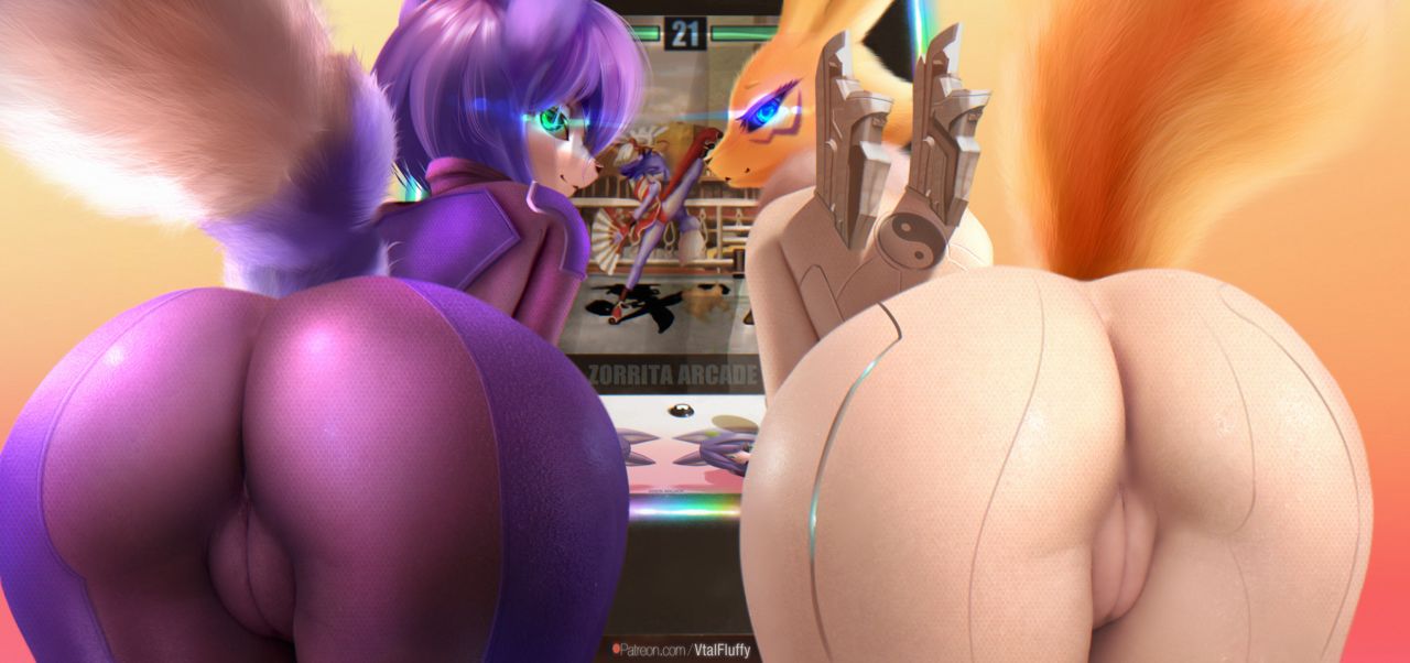 Krystal &amp; Renamon ArcadeMachine page 8 full