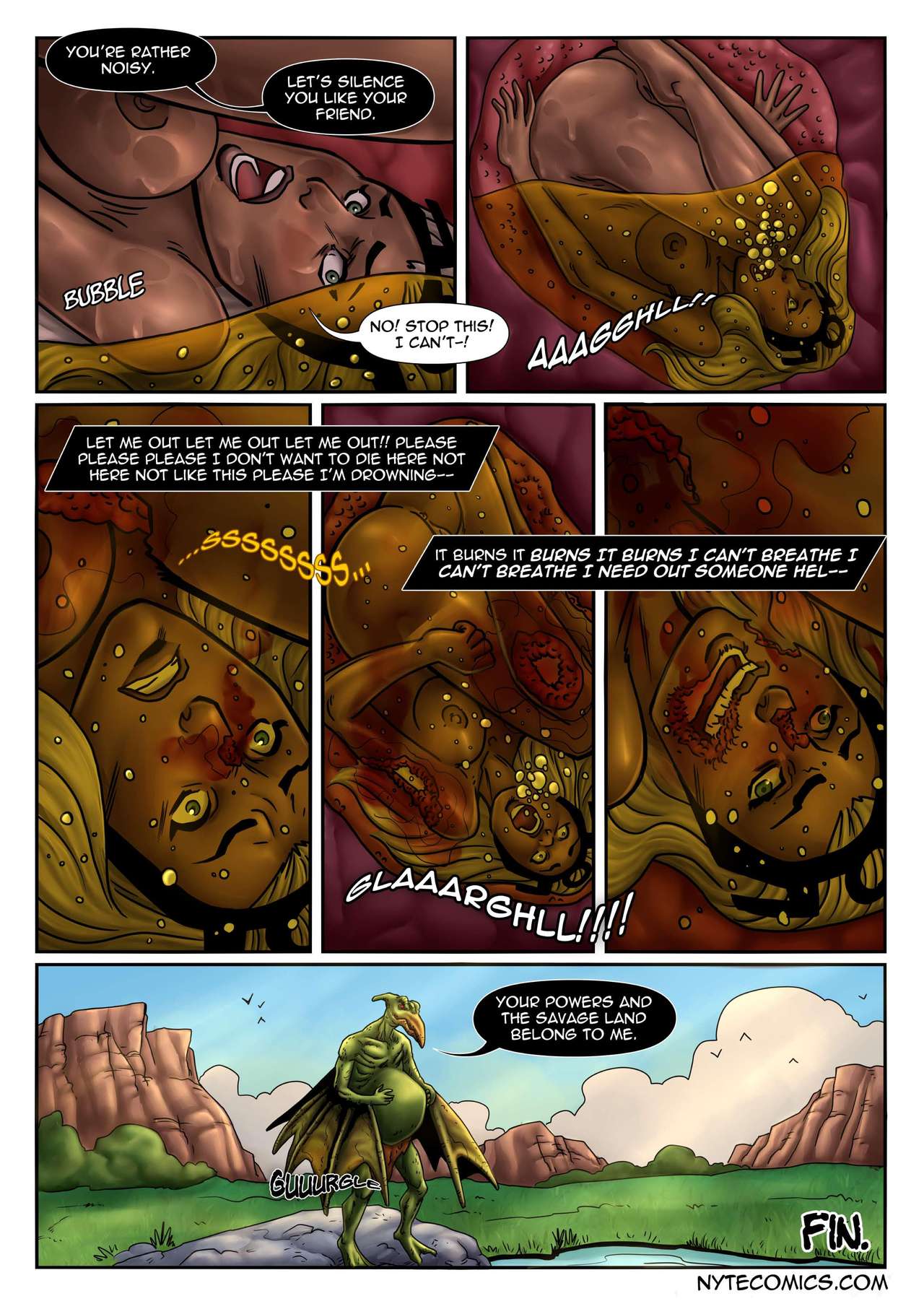 X:Men - Storm Savaged page 8 full