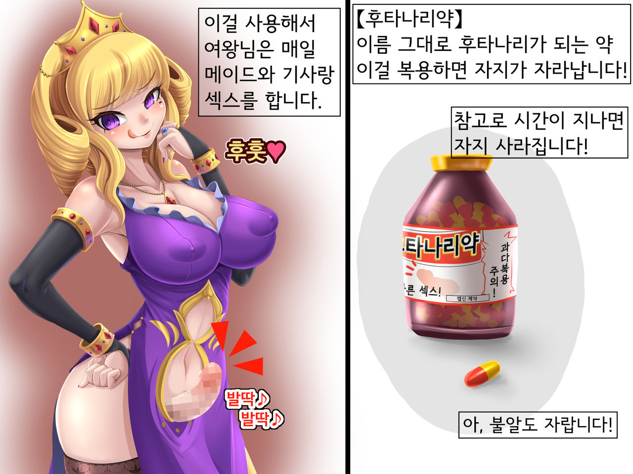 Joou wa Watashi no Nikubenki _Futanari-ka Shite H Shichau_ㅣ여왕은 내 육변기 _후타나리화 해서 섹스해버려_ page 6 full