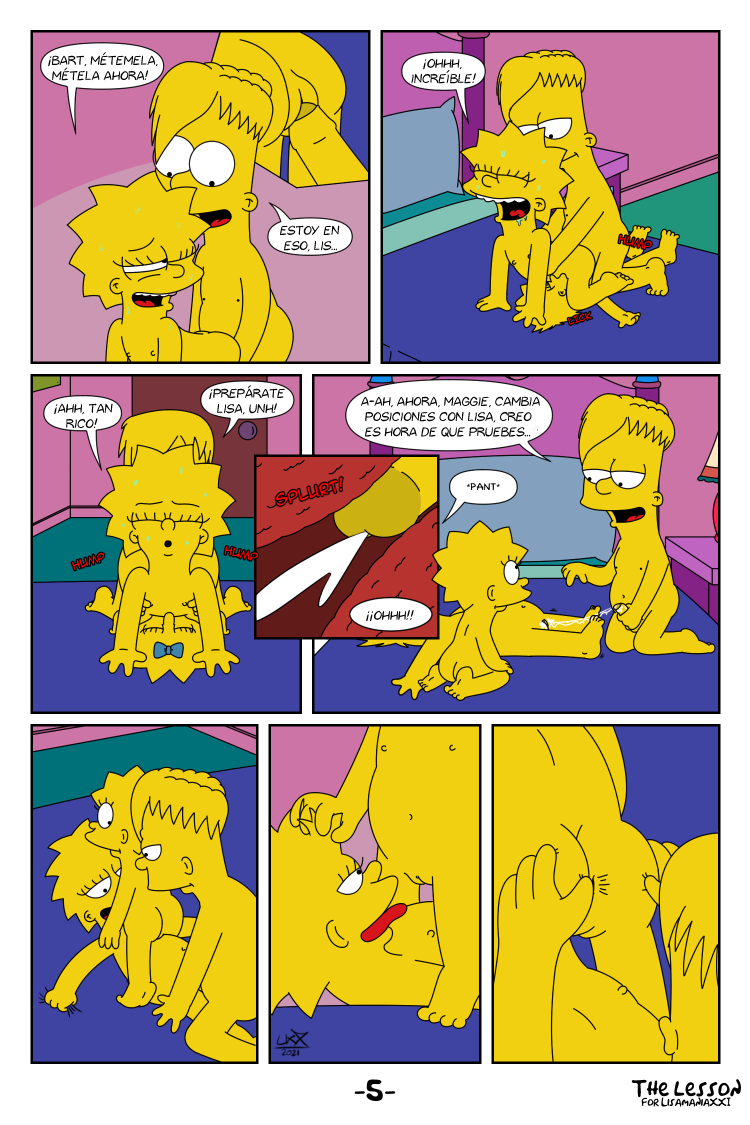 The Lesson  -  - Complete page 10 full