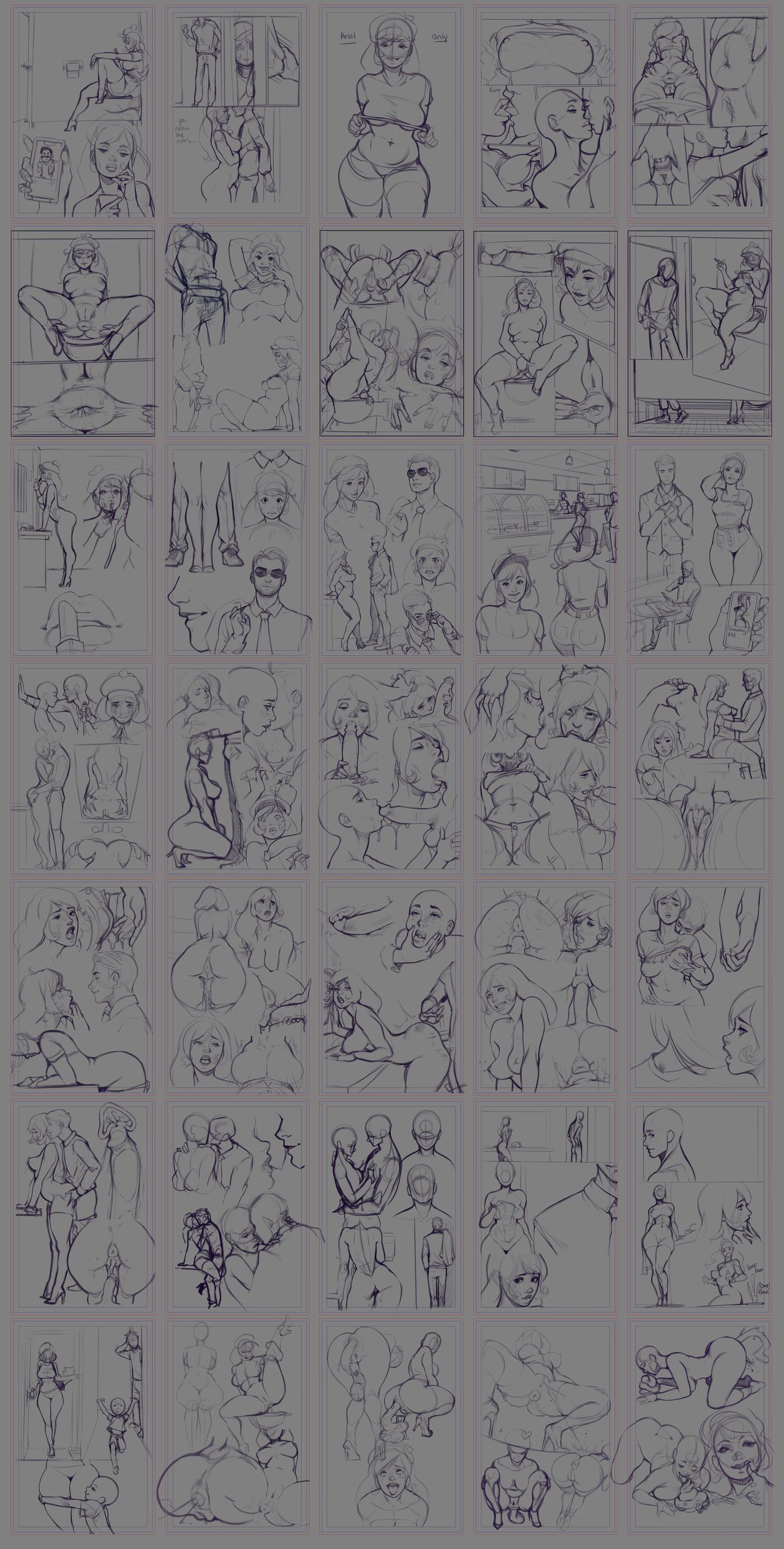 - Berry Cake Scat Pages + Rough Sketches + Random WIPS page 6 full