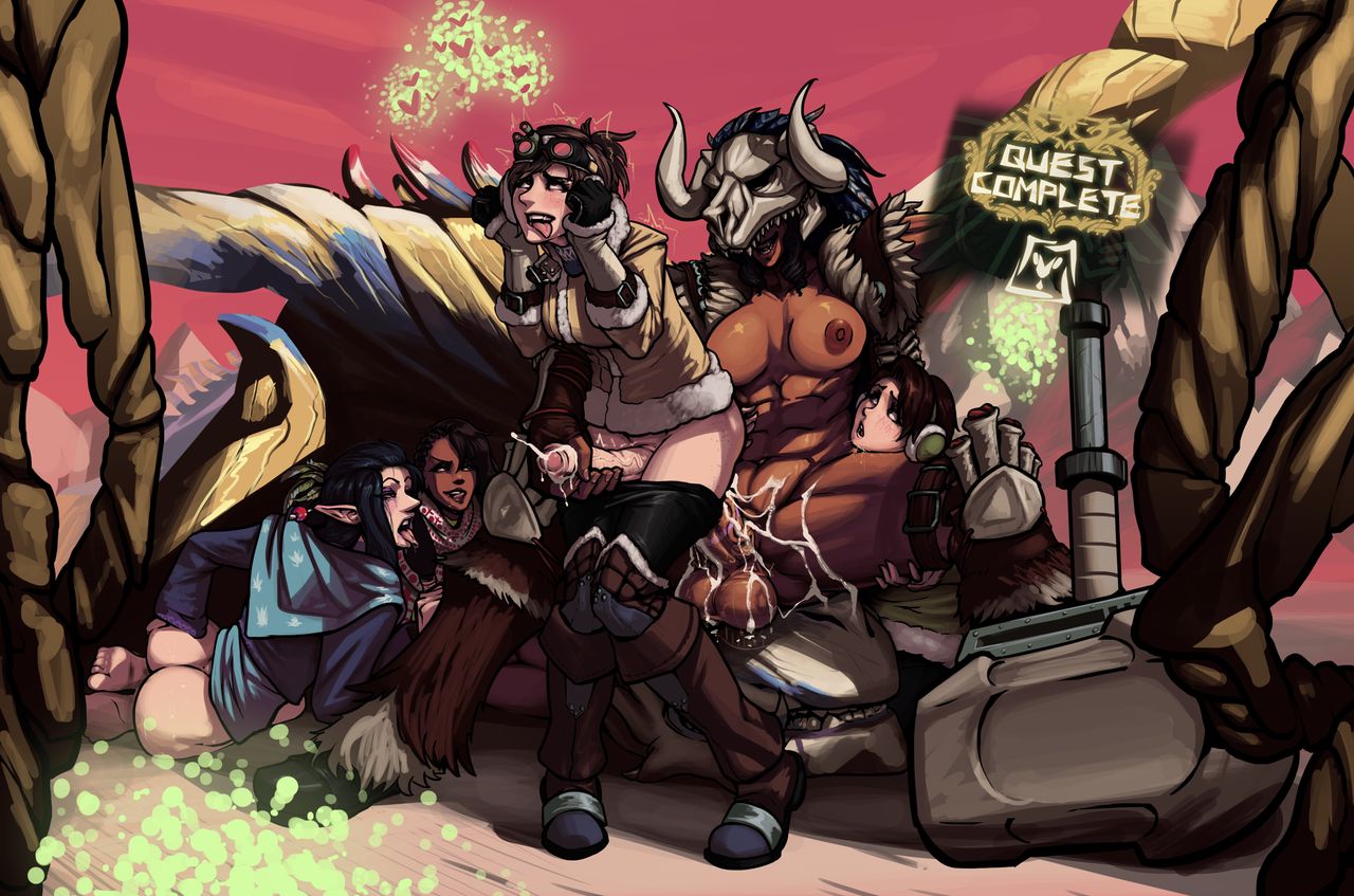 Handler/Hunter Orgy page 2 full