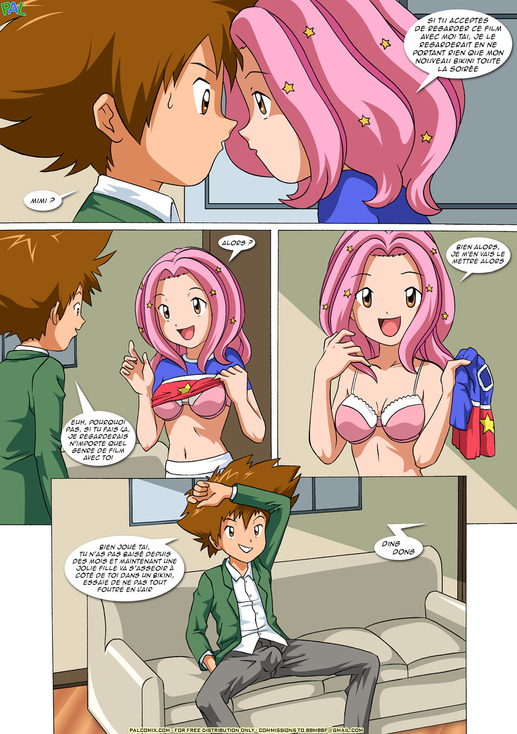 Movie night at Tai's | Soirée film chez Tai/Taichi page 5 full