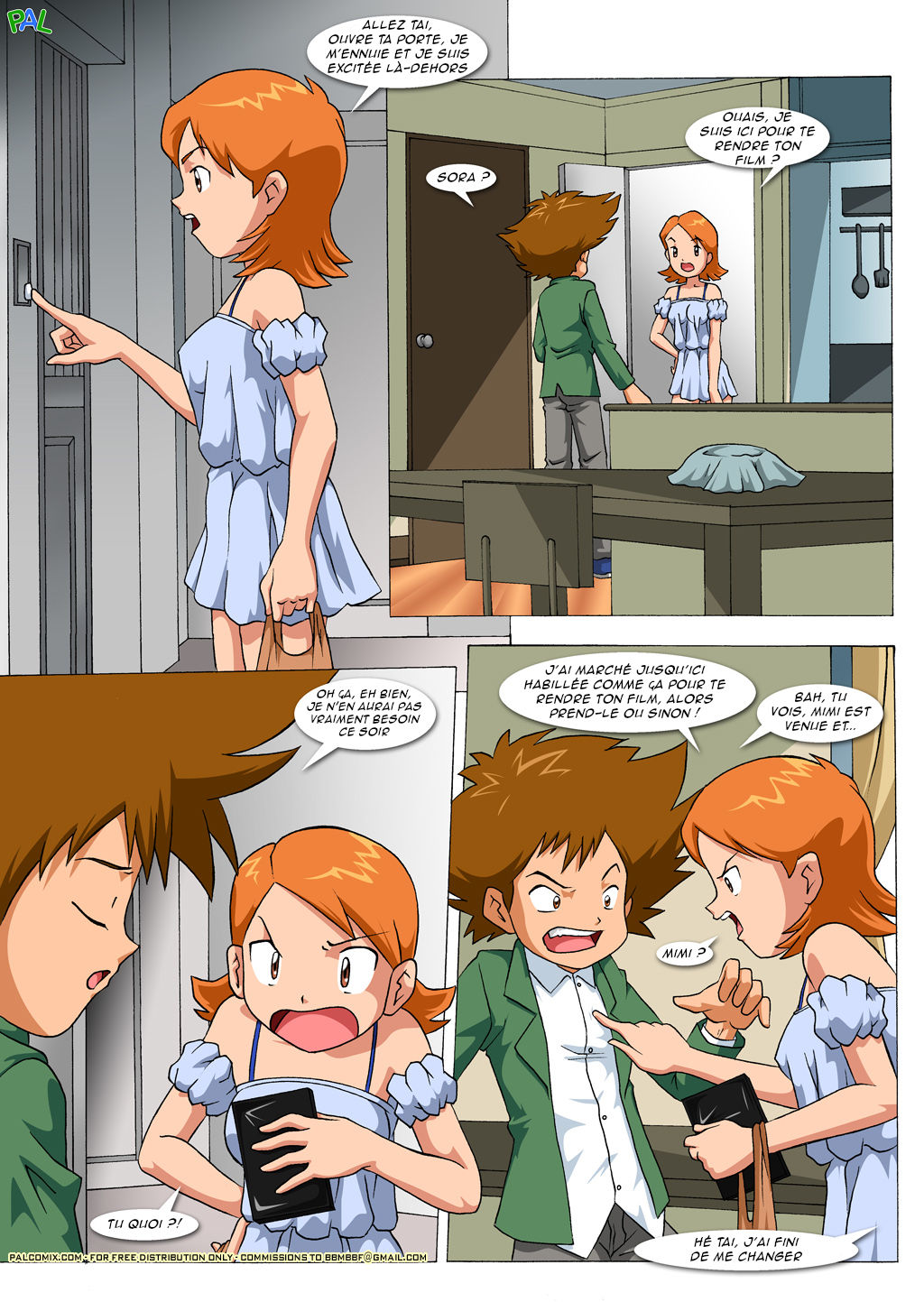 Movie night at Tai's | Soirée film chez Tai/Taichi page 6 full