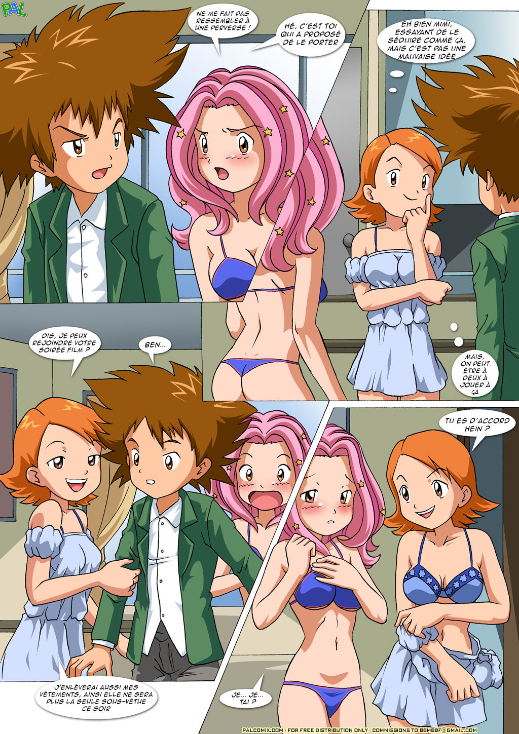 Movie night at Tai's | Soirée film chez Tai/Taichi page 8 full