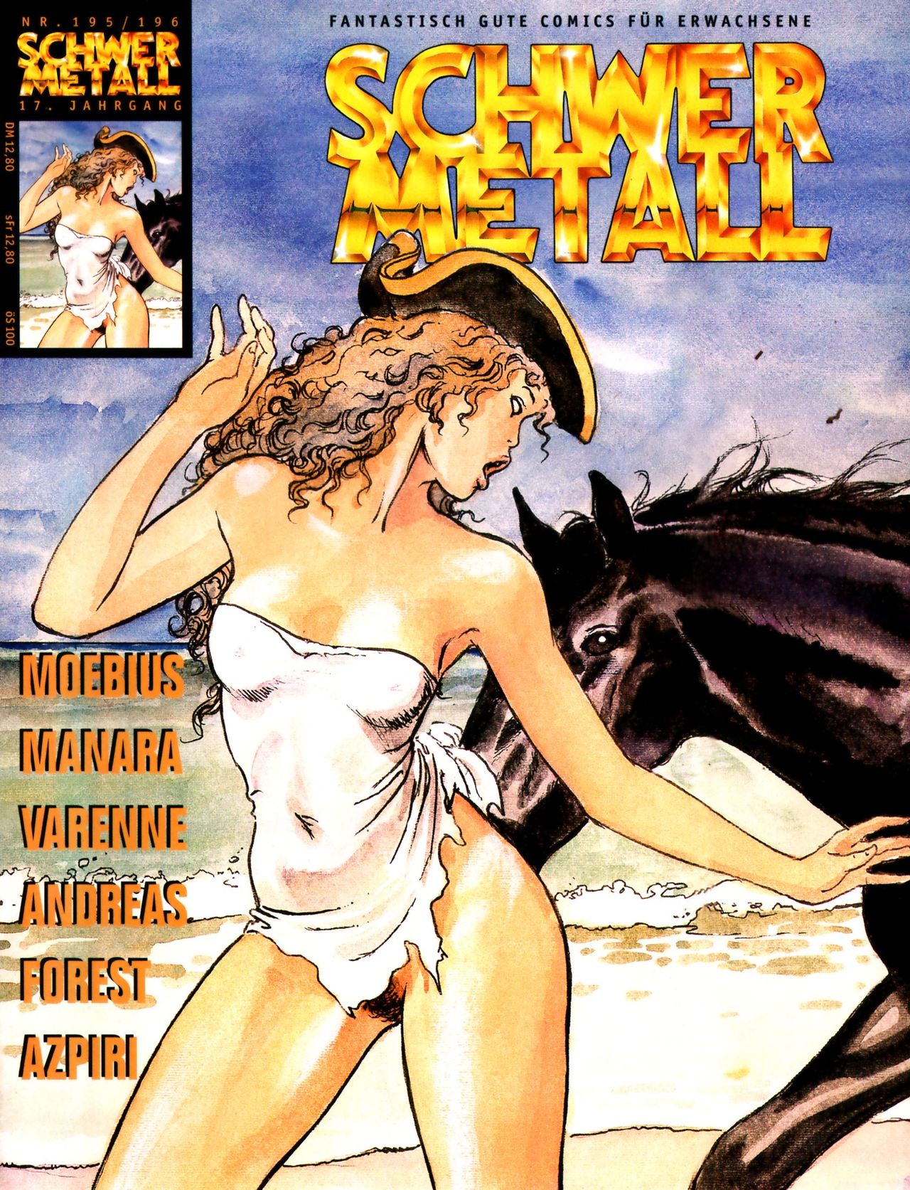 Schwermetall #195-196 page 1 full